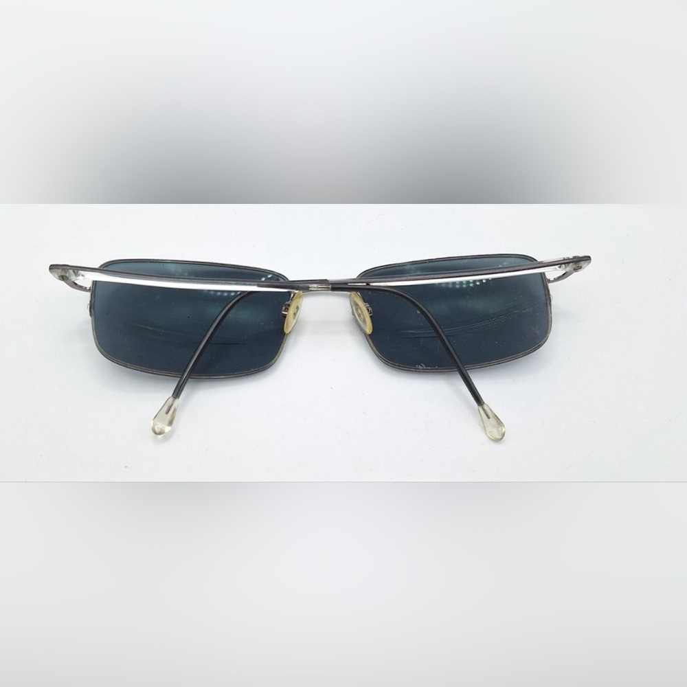 Stetson 9004 Silver Oval Half-Rim Sunglasses Frames Only - Picture 3 of 7